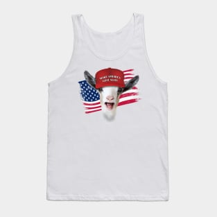 Make America GOAT Again Nigerian Dwarf Goat Tank Top